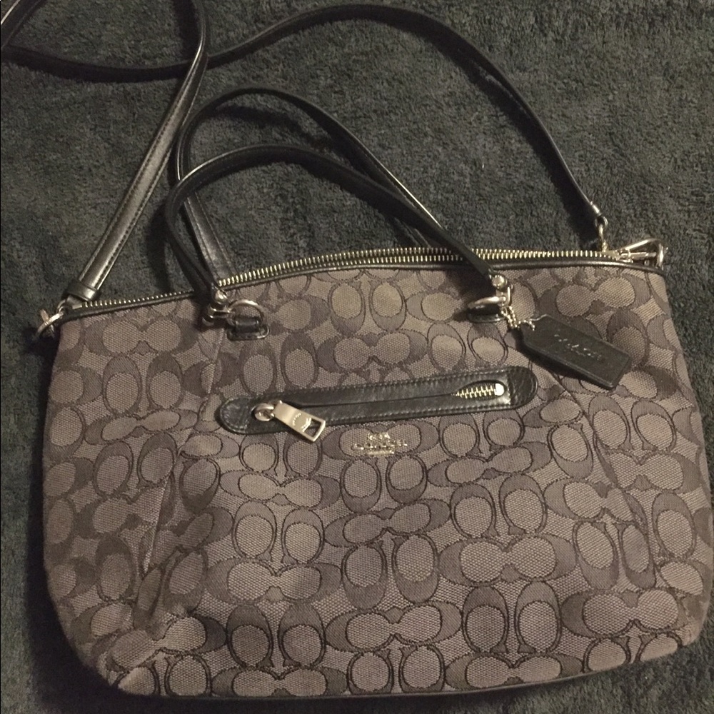 Coach Prairie Satchel in Signature Jacquard